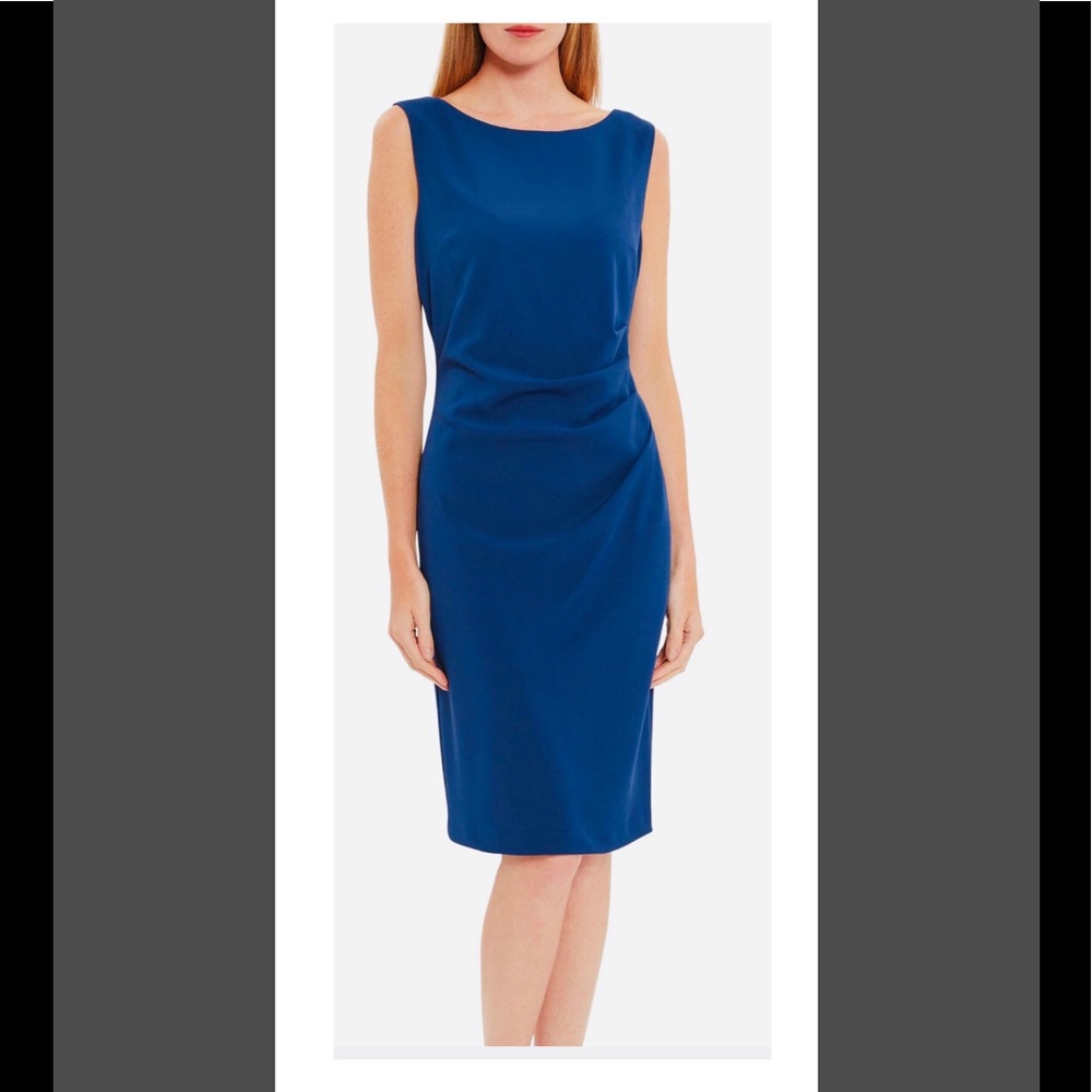 Jones New York Dress size 8 New with Tags Gathered Design sleeveless dress
